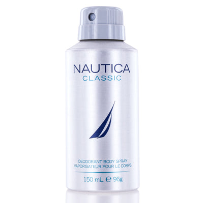 Nautica Classic Nautica Deodorant & Body Spray 5.0 Oz (150 Ml) For Men