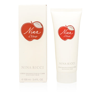 Nina L&#39;Elixir Nina Ricci Body Cream Slightly Damaged 3.3 Oz (100 Ml) For Women  0065055805