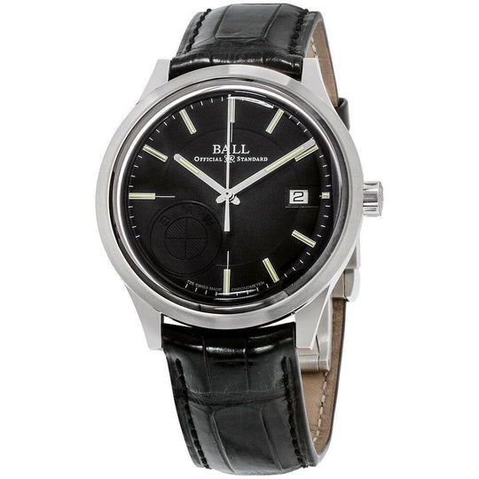 Ball Men's NM3010D-LFCJ-BK BMW Black Leather Watch
