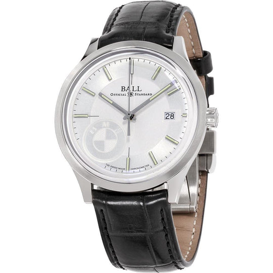 Ball Men's NM3010D-LFCJ-SL BMW Black Leather Watch