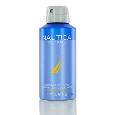 Nautica Voyage Nautica Deodorant & Body Spray 5.0 Oz (150 Ml) For Men  