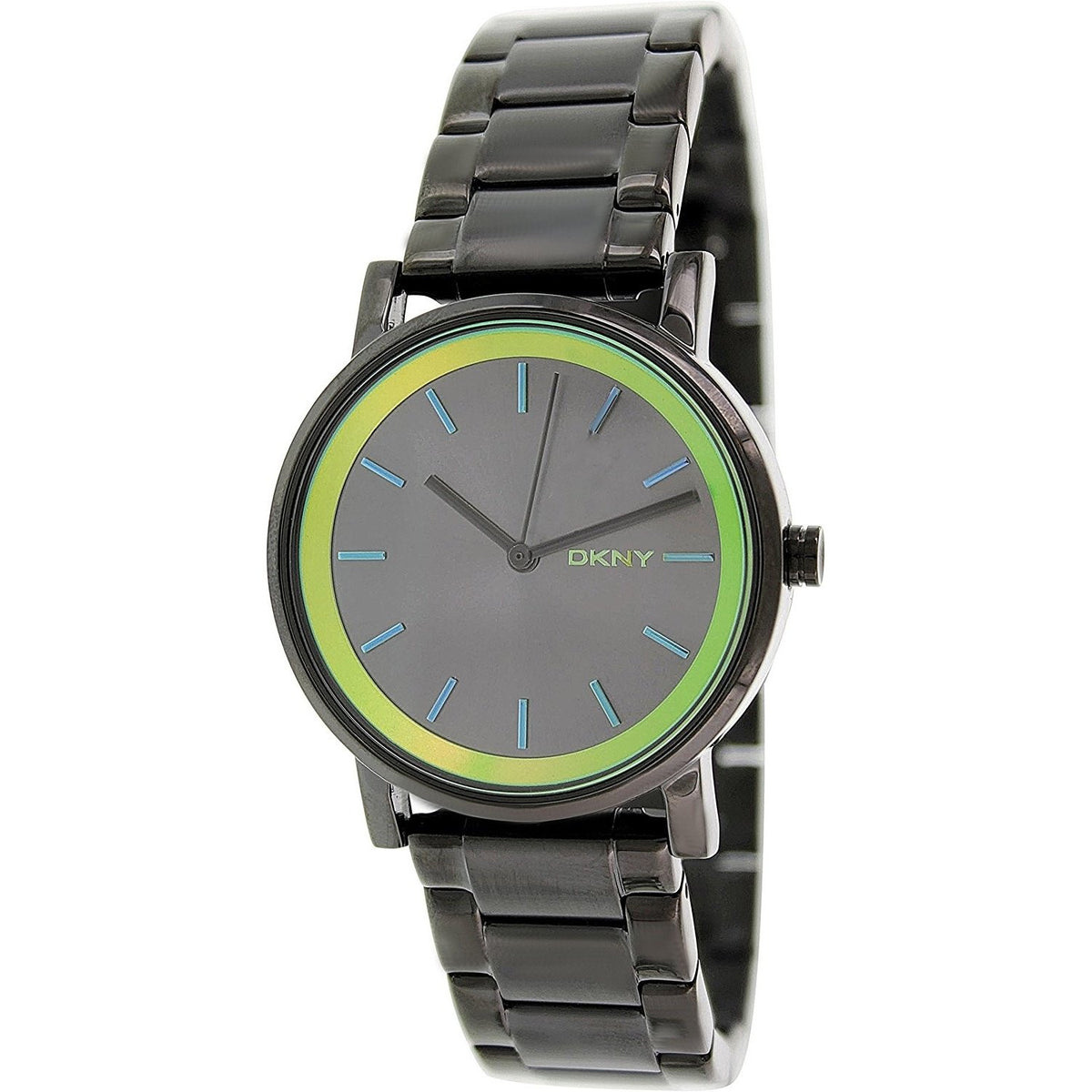 DKNY Women&#39;s NY2266 SoHo Black Stainless Steel Watch