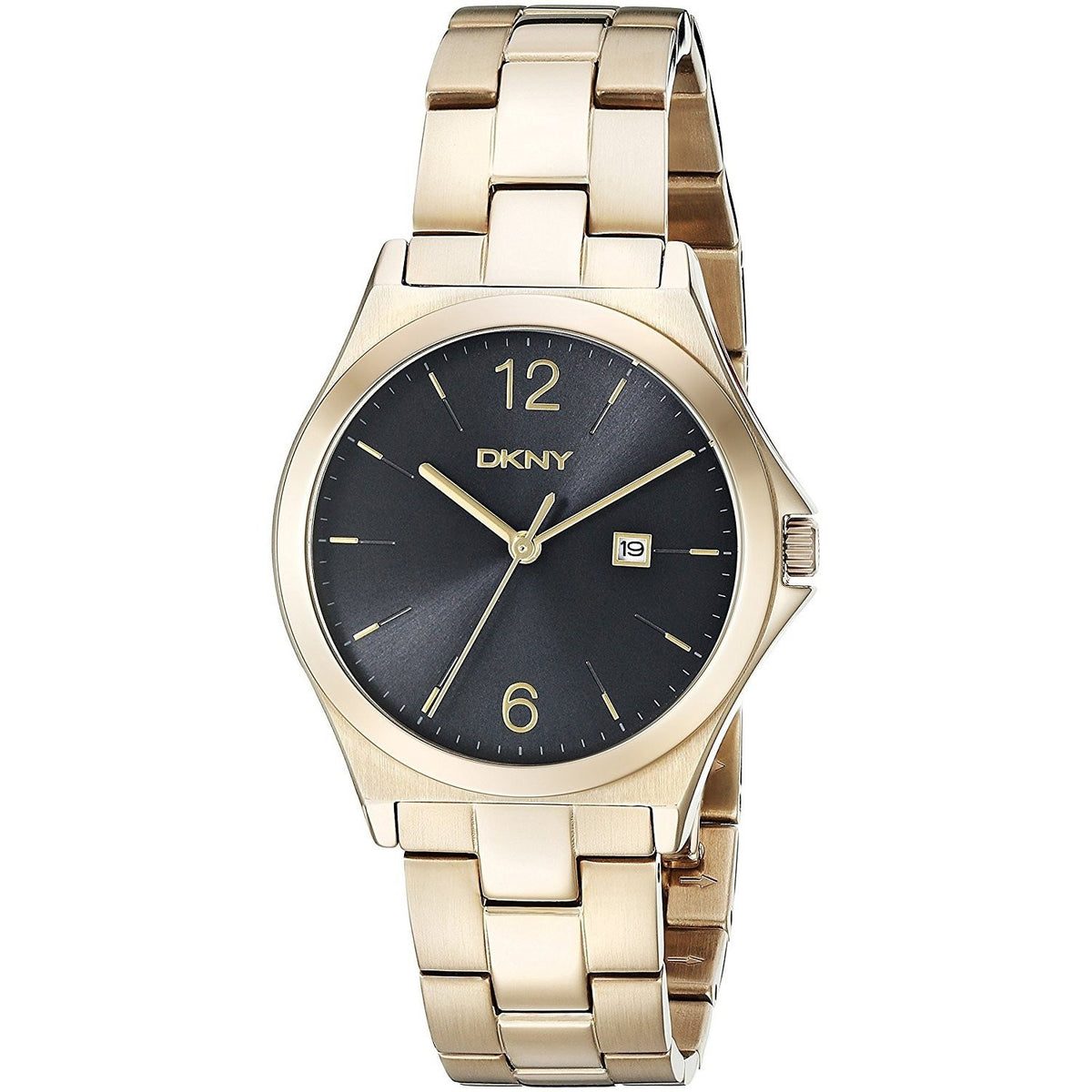 DKNY Women&#39;s NY2366 Parsons Gold-Tone Stainless Steel Watch