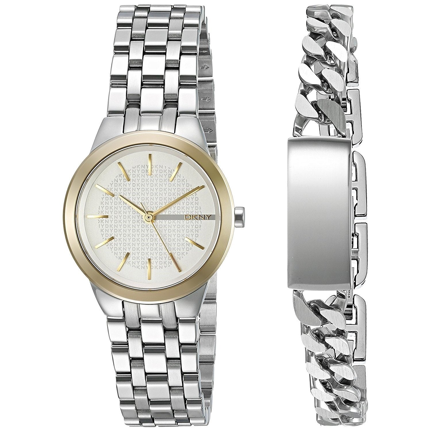 Dkny watch online and bracelet set