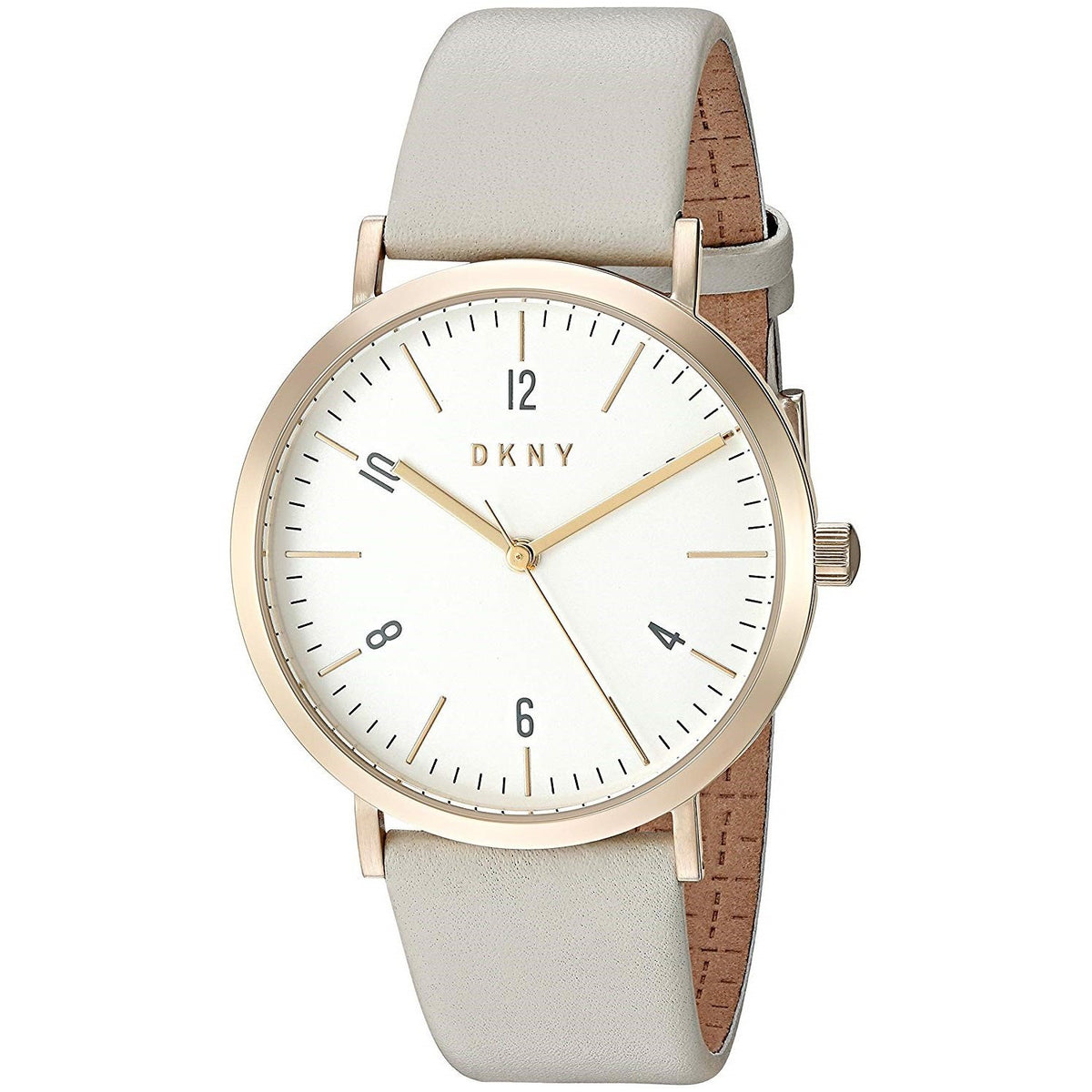 DKNY Women's NY2507 Minetta Grey Leather Watch