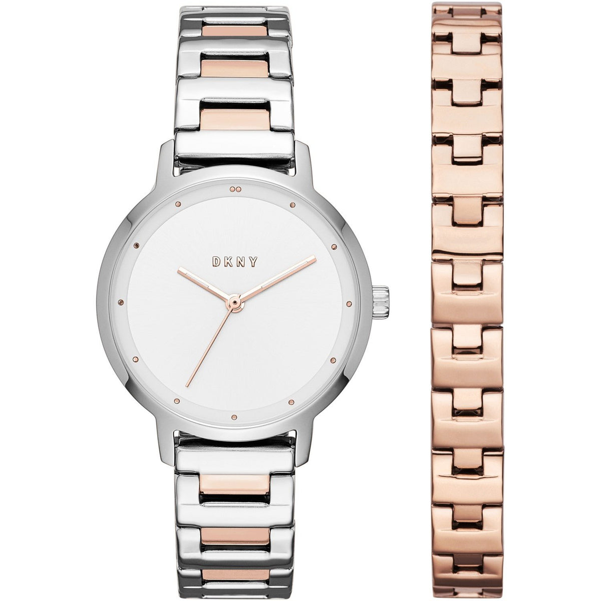 DKNY Women&#39;s NY2643 The Modernist Two-Tone Stainless Steel Watch