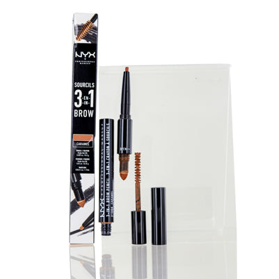 Nyx 3-In-1 Brow Pencil Caramel Box Slightly Damaged  31B04