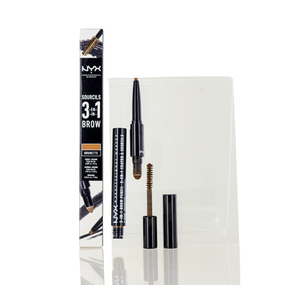 Nyx 3-In-1 Brow Pencil Brunette Box Slightly Damaged  31B06