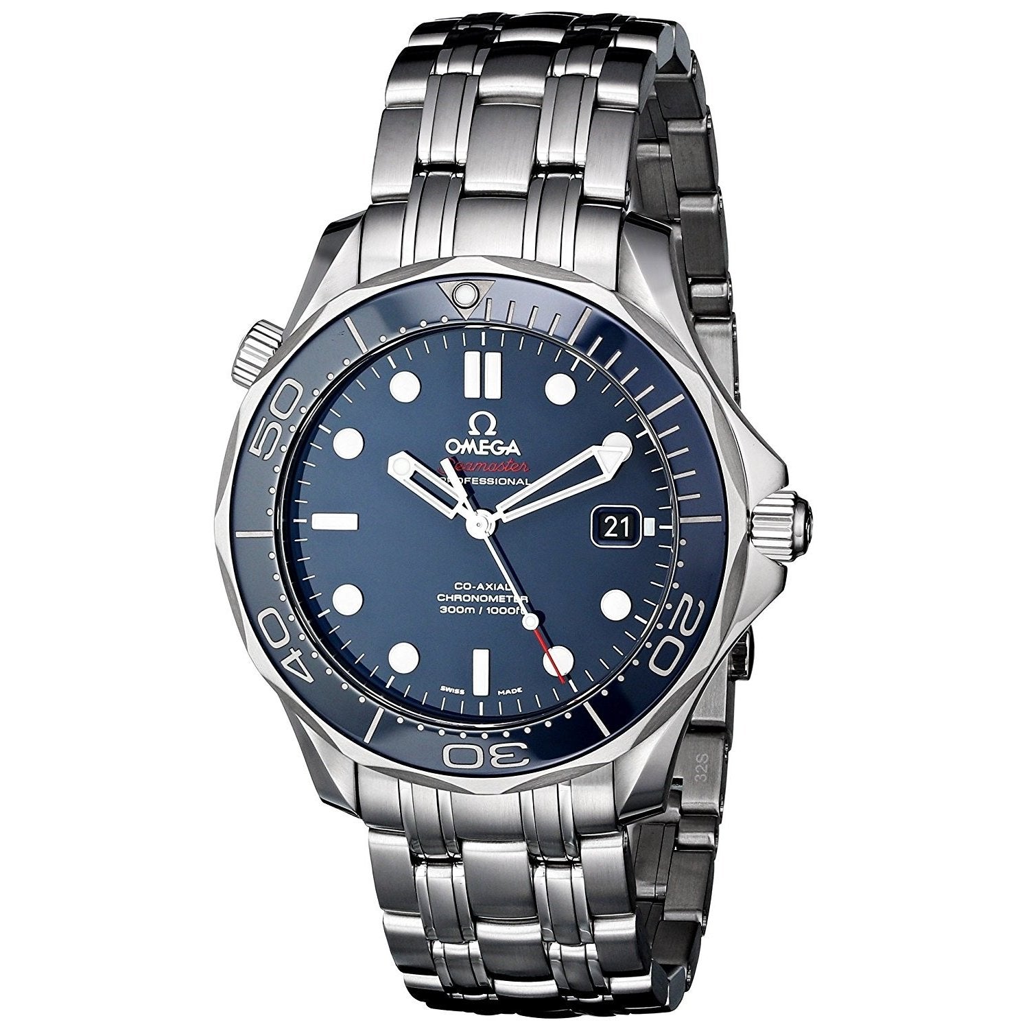 Omega Men s O21230412003001 Seamaster Automatic Stainless Steel