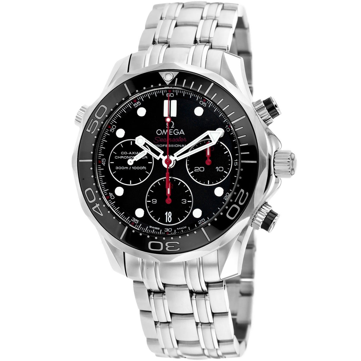 Omega Men&#39;s O21230445001001 Seamaster Automatic Stainless Steel Watch