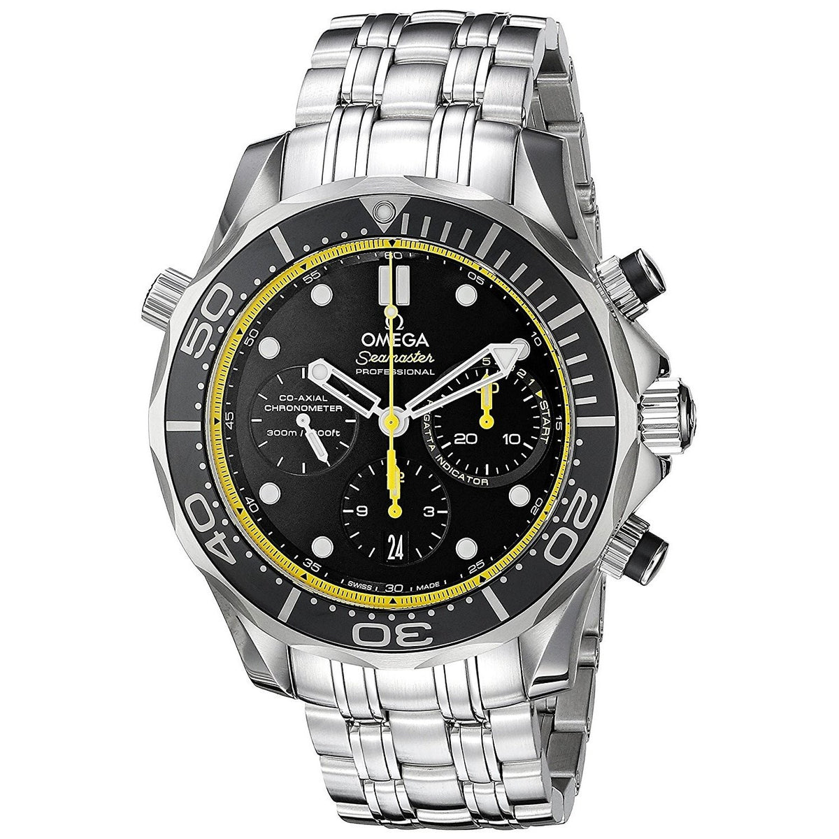 Omega Men&#39;s O21230445001002 Seamaster Chronograph Automatic Stainless Steel Watch