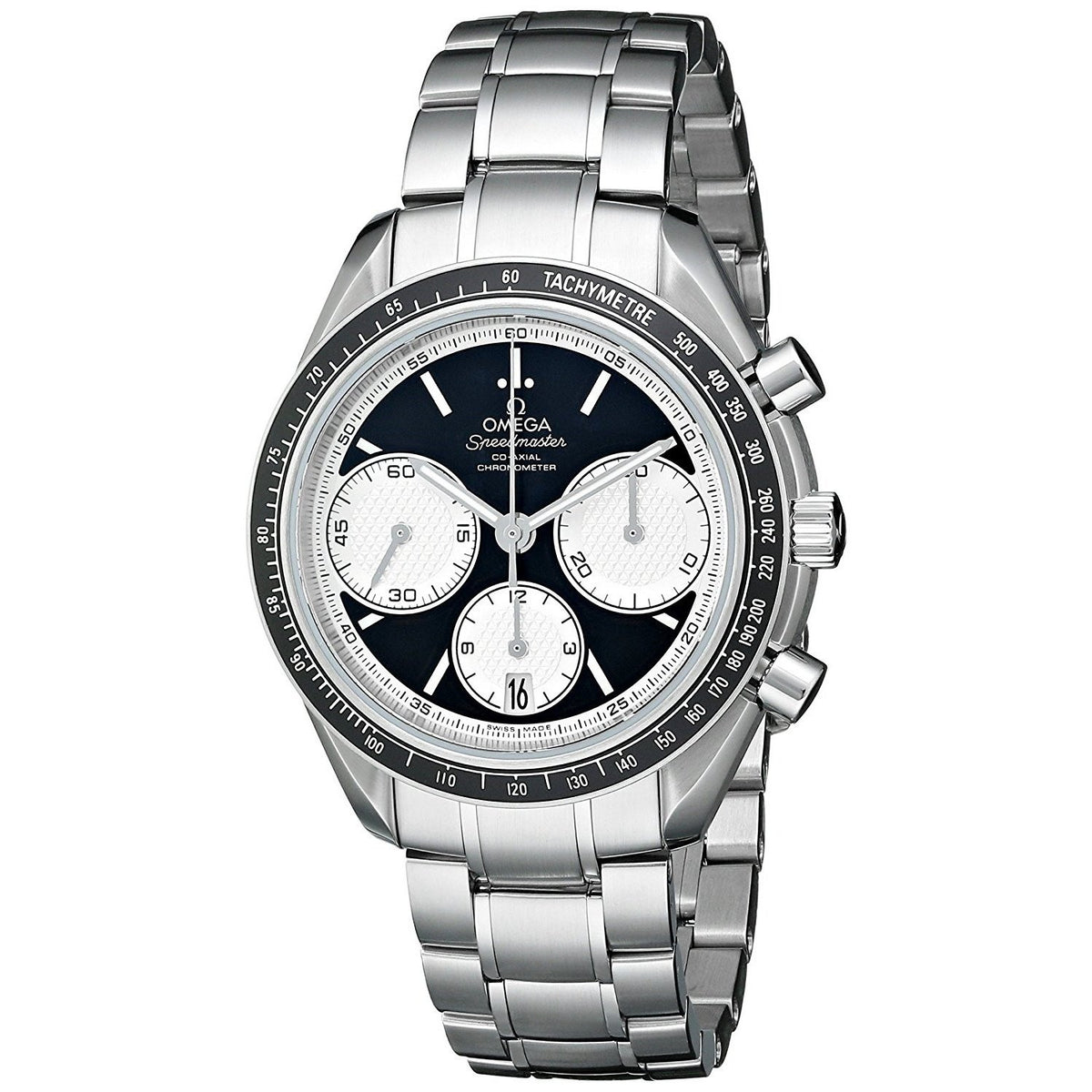 Omega Men&#39;s O32630405001002 Speed Master Racing Chronograph Automatic Stainless Steel Watch