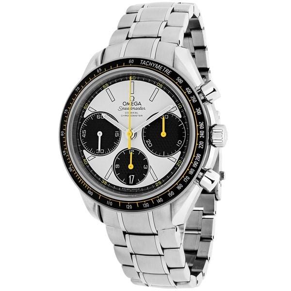 Omega Men&#39;s O32630405004001 Speedmaster Racing Co-Axial Chronograph Automatic Stainless Steel Watch