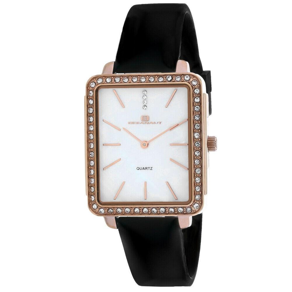 Oceanaut Women's OC0270 Adorn  Black Rubber Watch