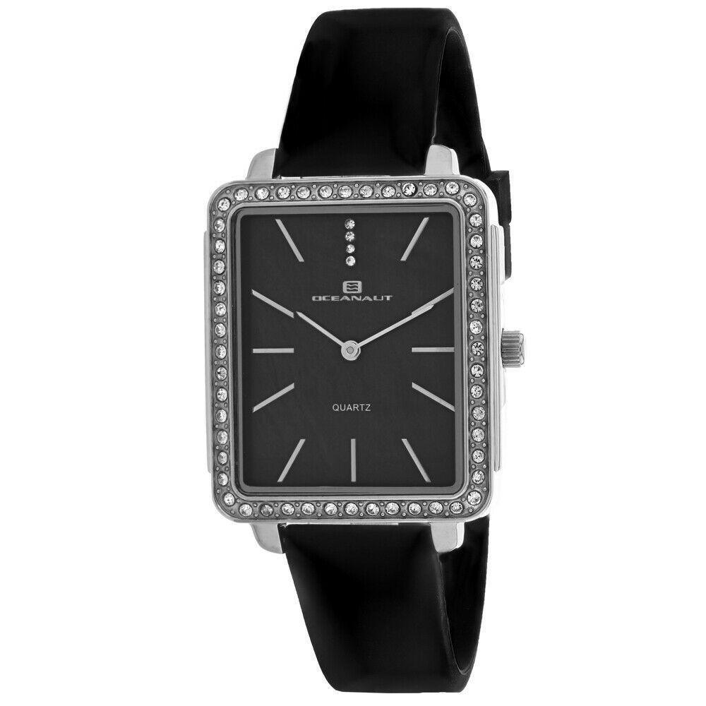 Oceanaut Women's OC0271 Adorn  Black Rubber Watch