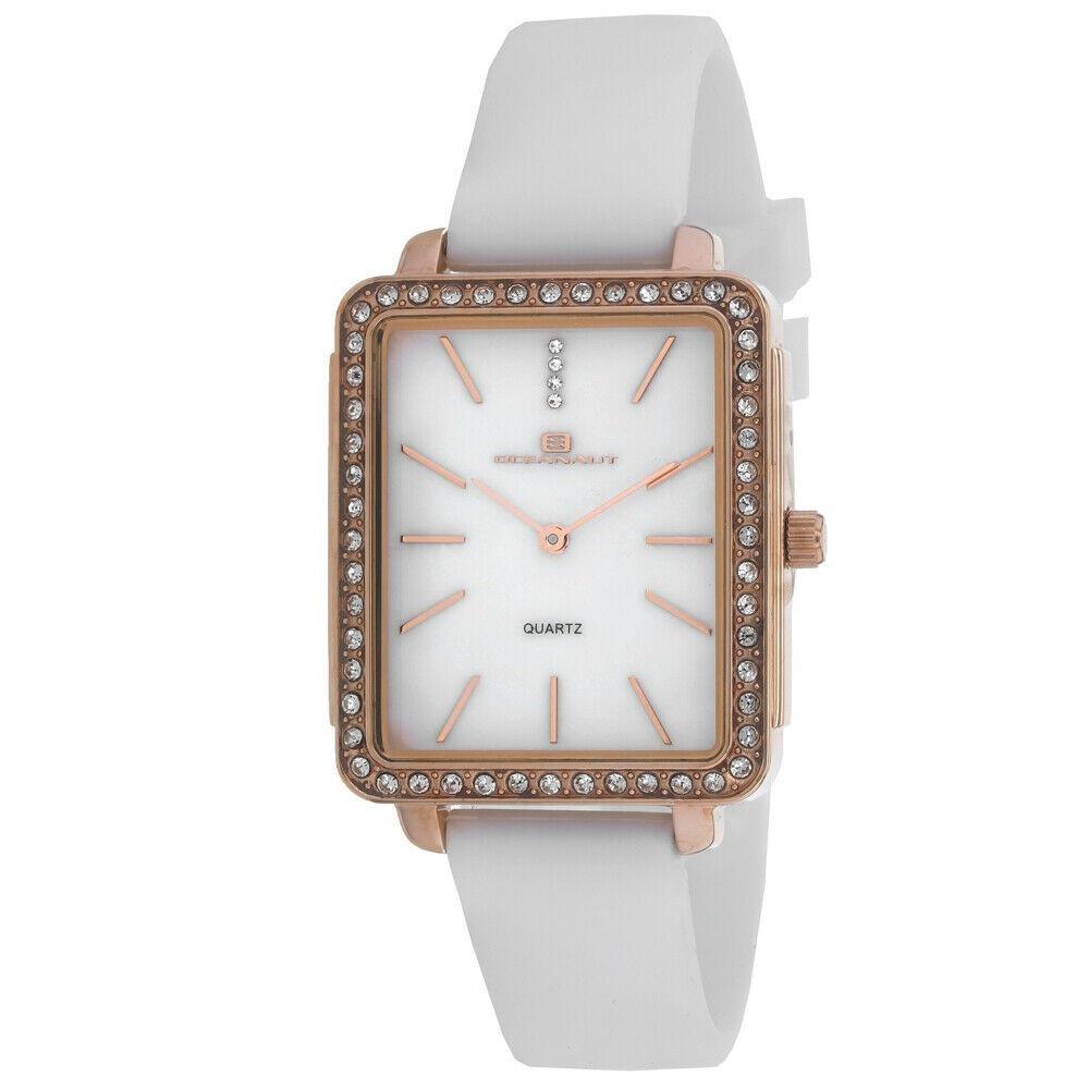 Oceanaut Women's OC0273 Adorn  White Rubber Watch