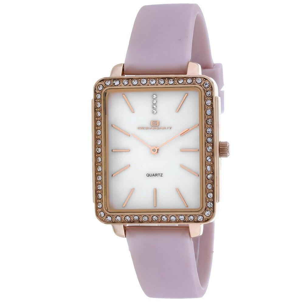 Oceanaut Women's OC0276 Adorn  Pink Rubber Watch