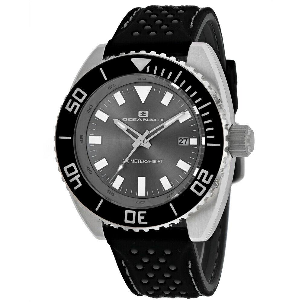 Oceanaut Men's OC0520 Submersion Black Rubber Watch