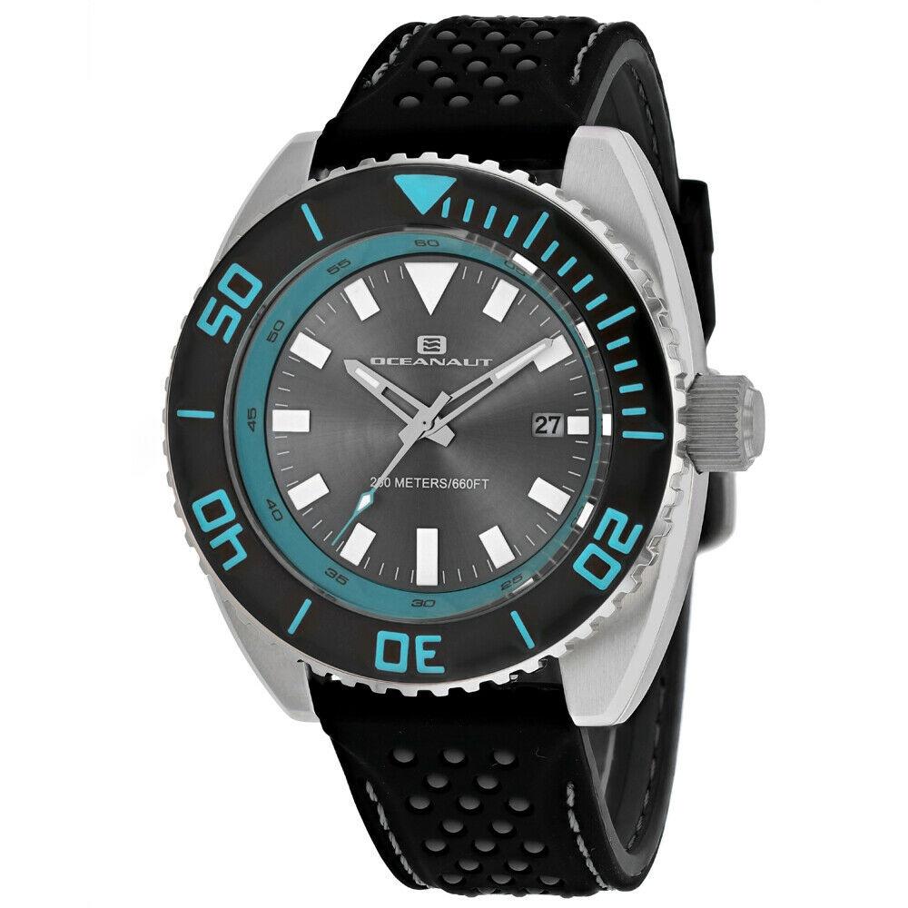 Oceanaut Men's OC0521 Submersion Black Rubber Watch