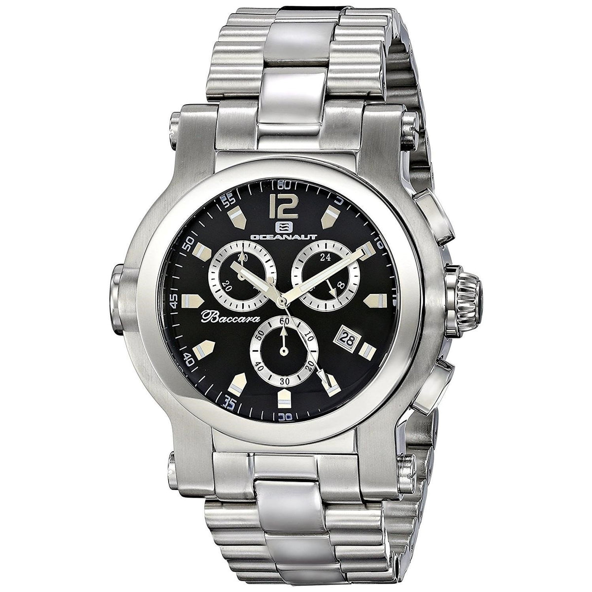 Oceanaut Men&#39;s OC0821 Baccara XL Chronograph Stainless Steel Watch
