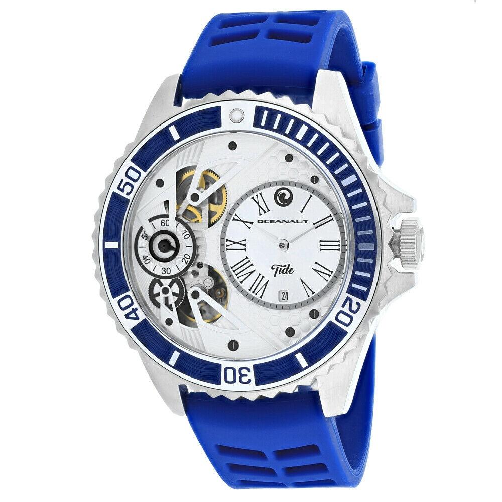 Oceanaut Men's OC0992 Tide Blue Rubber Watch