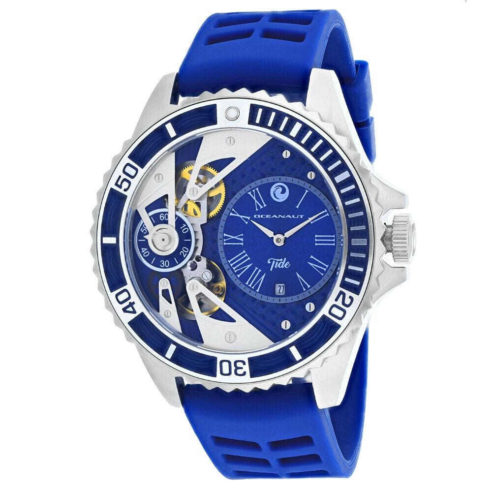 Oceanaut Men's OC0994 Tide Blue Rubber Watch