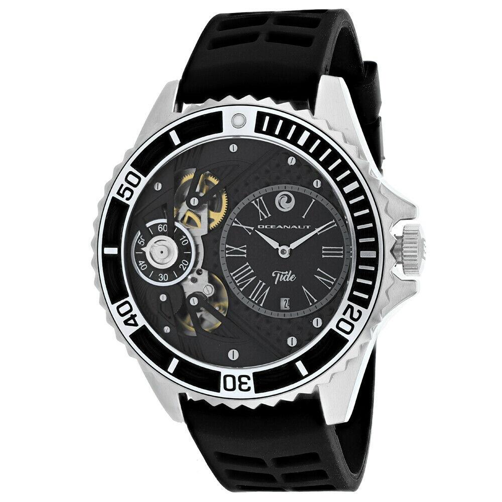 Oceanaut Men's OC0997 Tide Black Rubber Watch