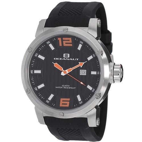 Oceanaut Men&#39;s OC2113 Spider Black Rubber Watch