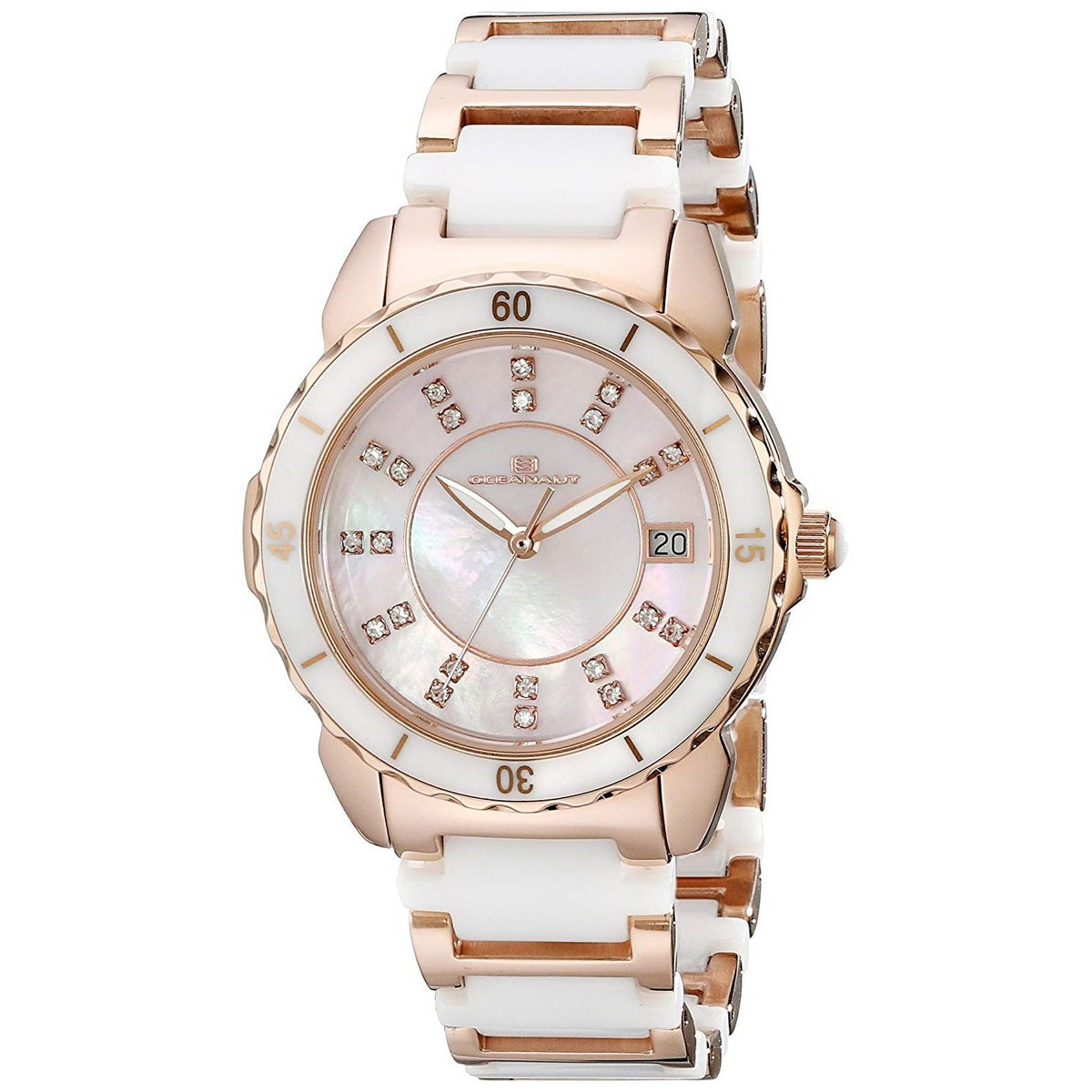 Oceanaut Women&#39;s OC2413 Charm Two-Tone Stainless Steel Watch