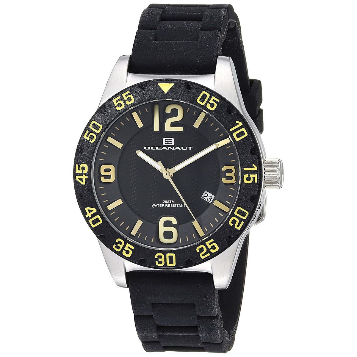Oceanaut Women's OC2810 Aqua One Black Silicone Watch