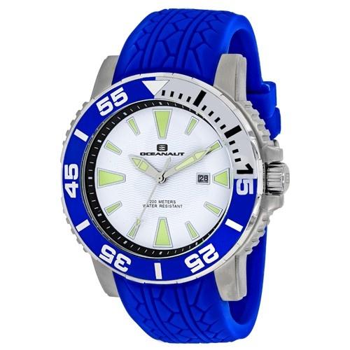 Oceanaut Men&#39;s OC2919 Marletta Blue Silicone Watch