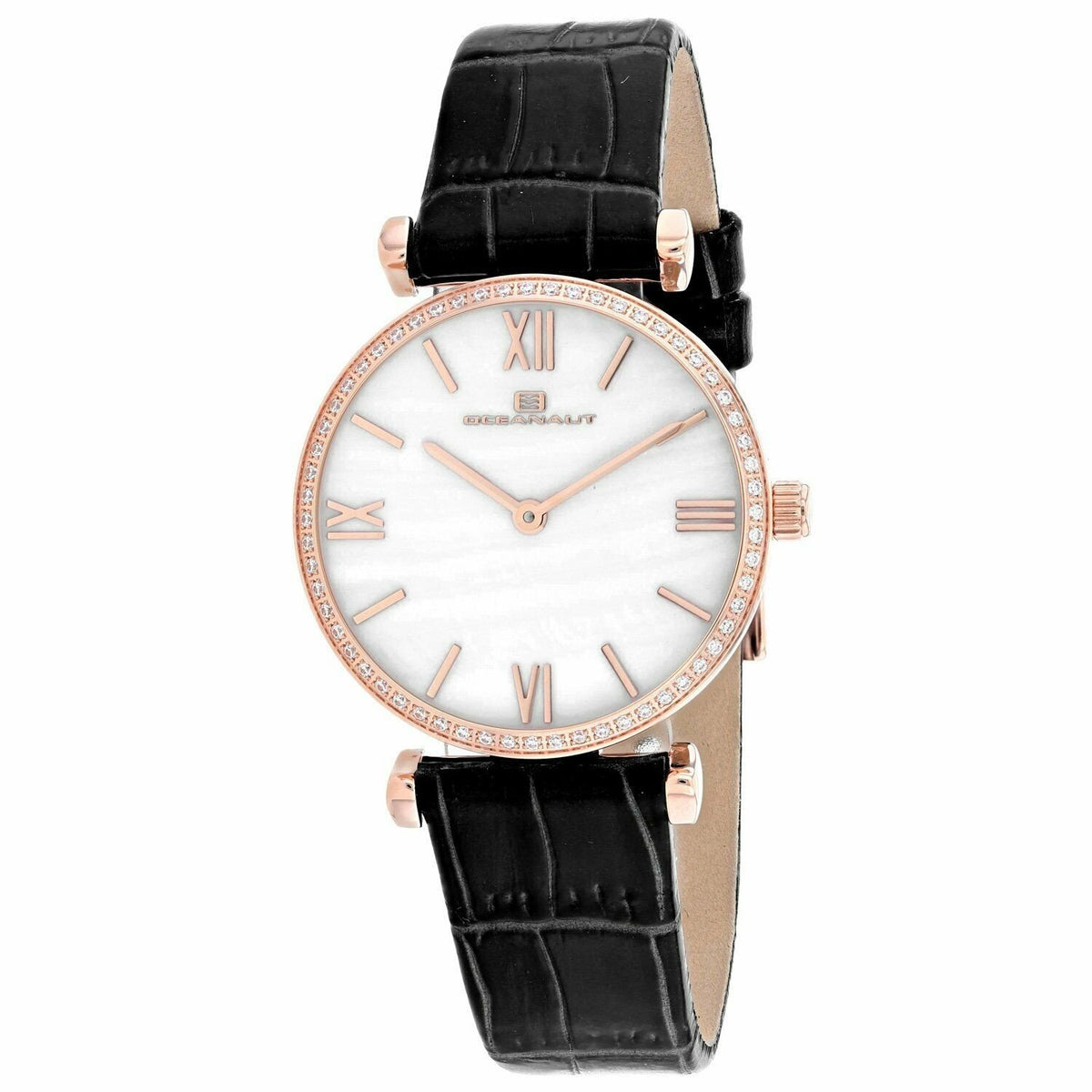 Oceanaut Women's OC3213 Harmony Black Leather Watch