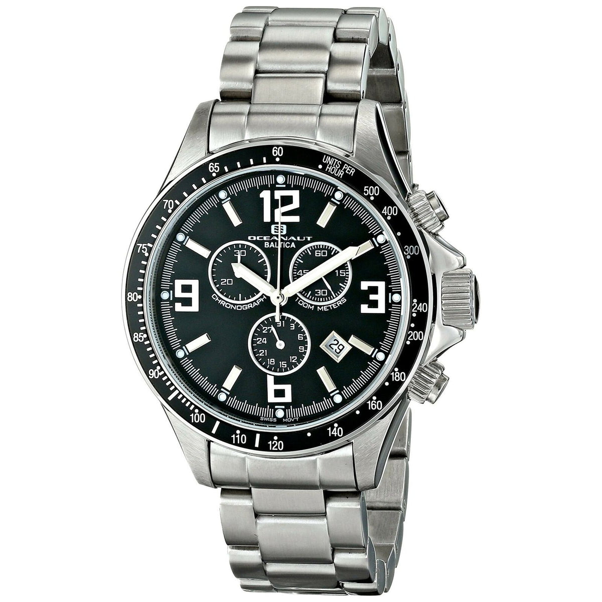 Oceanaut Men&#39;s OC3320 Baltica  Chronograph Stainless Steel Watch