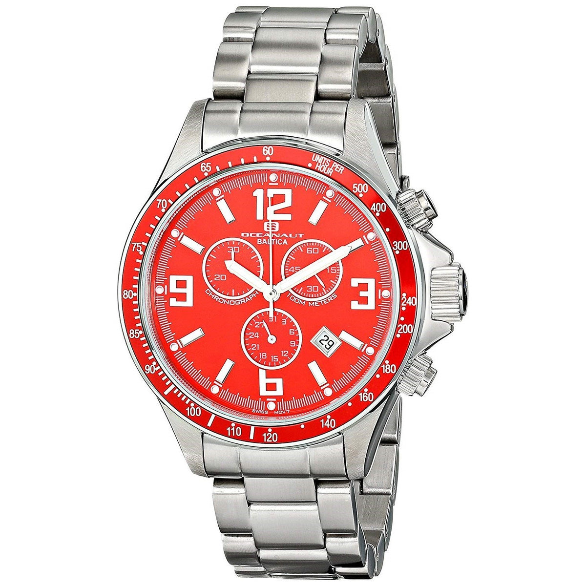 Oceanaut Men&#39;s OC3322 Baltica Chronograph Stainless Steel Watch