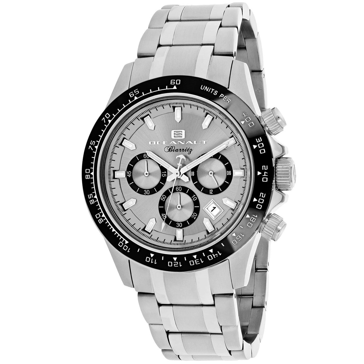 Oceanaut Men's OC6110 Biarritz Chronograph Stainless Steel Watch