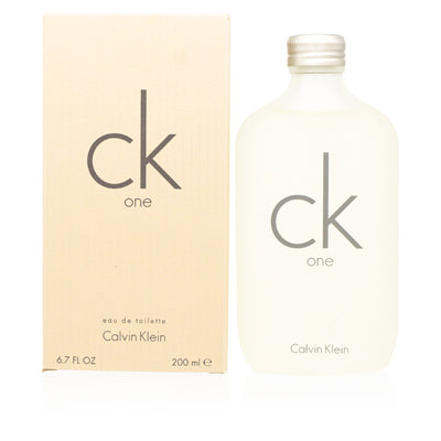 Ck One Calvin Klein Edt Pour Spray Slightly Damaged 6.7 Oz (200 Ml) Unisex 000003
