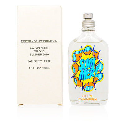 Ck One Summer Calvin Klein Edt Pour Spray Special Edition N Cap Tester 3.4 Oz  229165