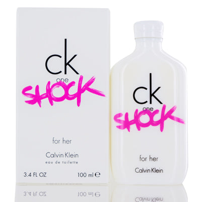 Ck One Shock Calvin Klein Edt Spray 3.4 Oz For Women  789492