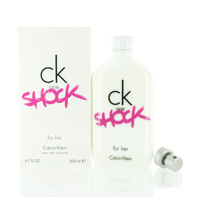Ck One Shock Calvin Klein Edt Spray 6.7 Oz (200 Ml) For Women  789487