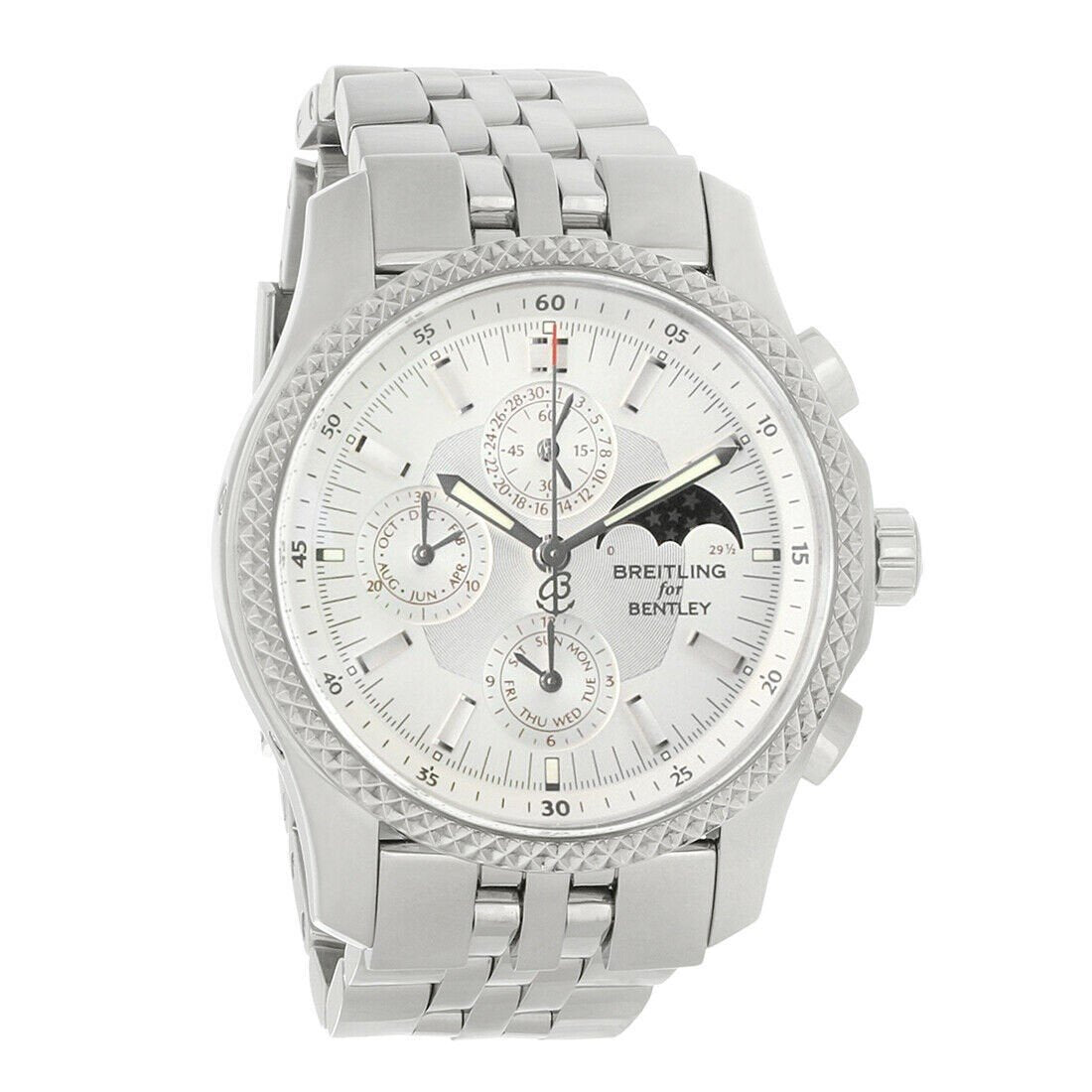 Breitling Men's P1936212-G629-996A Bentley Motors Mark VI Complications Chronograph Stainless Steel Watch