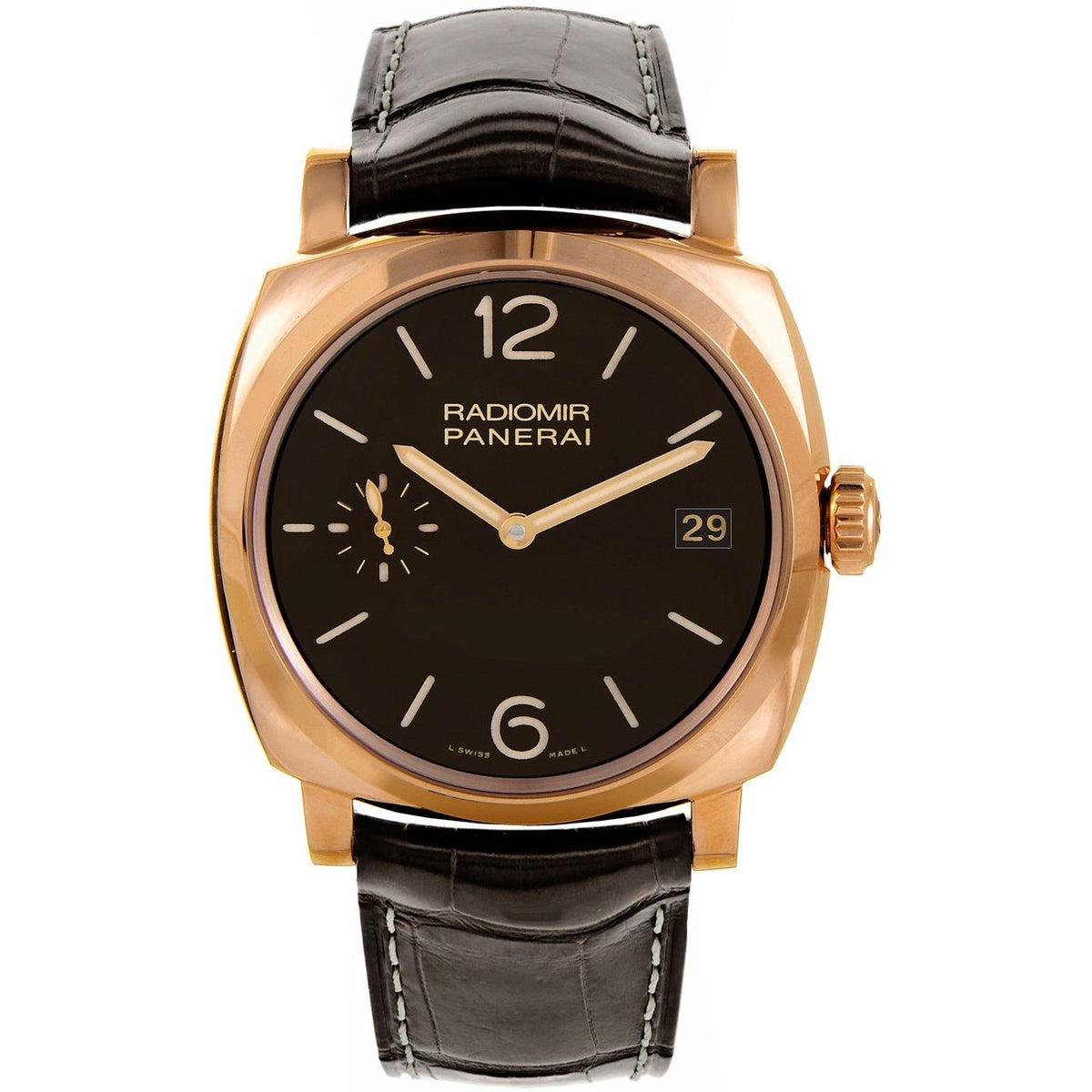 Panerai Men&#39;s PAM00515 Radiomir Brown Leather Watch
