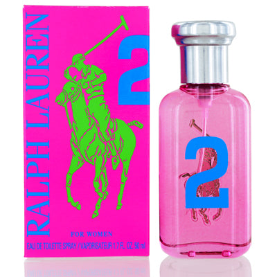 Polo Big Pony 2 Ralph Lauren Edt Spray (Pink) 1.7 Oz For Women S01408