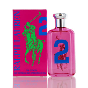 Polo Big Pony 2 Ralph Lauren Edt Spray (Pink) 3.4 Oz For Women S01410