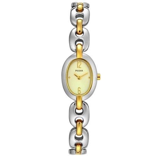 Pulsar Women's PEG710 Pulsar Two-Tone Stainless Steel Watch