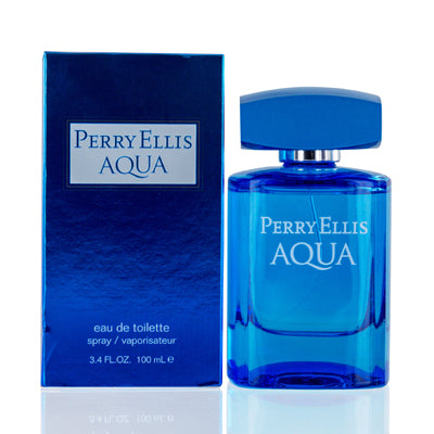 Perry Ellis Aqua Perry Ellis Edt Spray 3.4 Oz (100 Ml) For Men 32101277