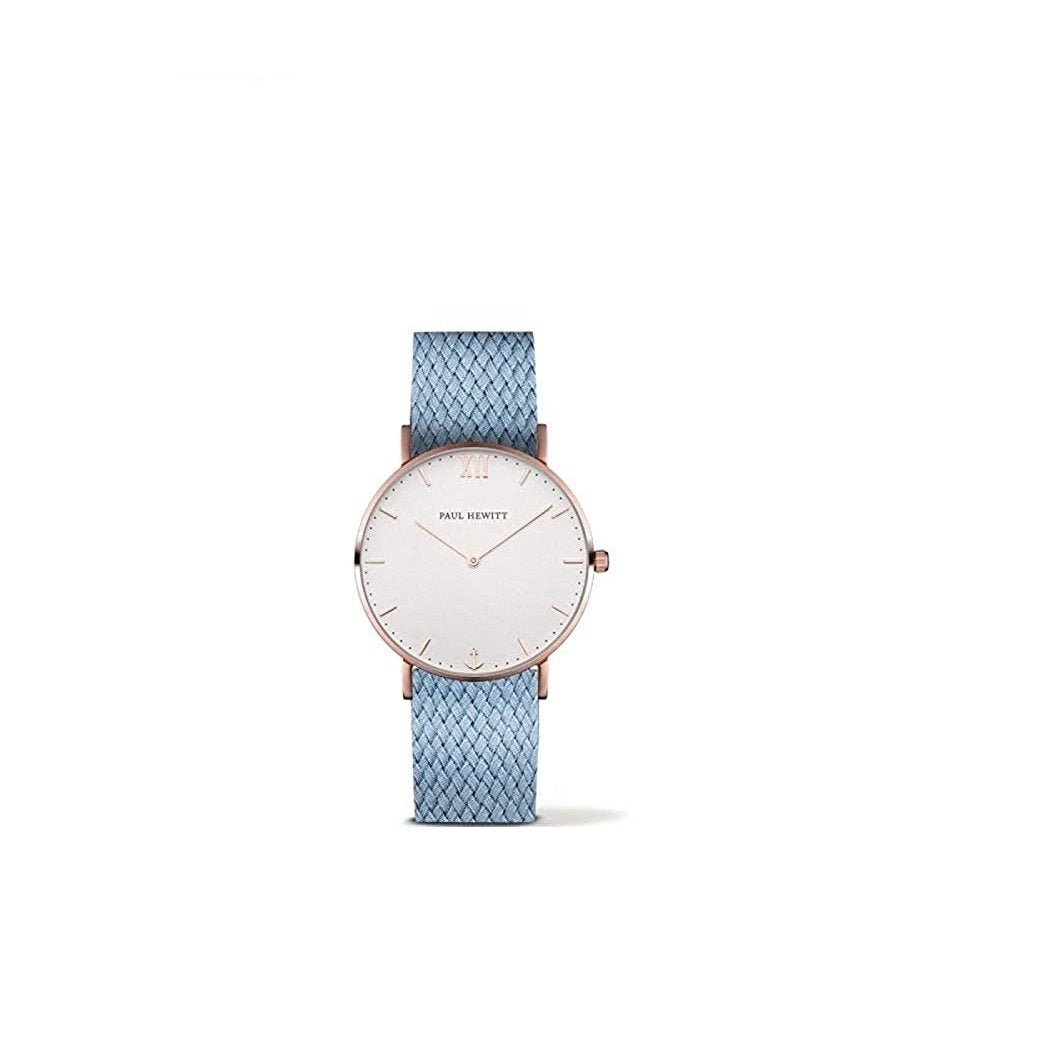 Paul Hewitt Unisex PH-SA-R-SM-W-26S Sailor Line Blue Nylon Watch