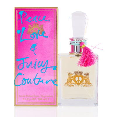 Peace Love & Juicy Juicy Couture Edp Spray Slightly Damaged 3.4 Oz For Women  A0106561