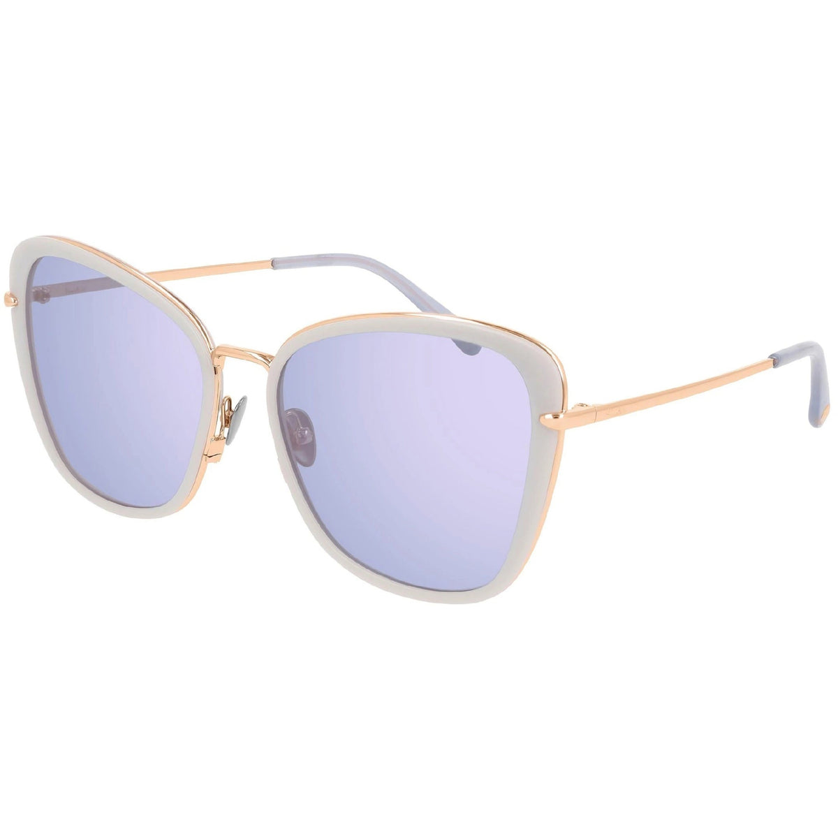 Pomellato Women's Sunglasses Spring Summer 2020 Grey Violet Nylon Nylon Shiny PM0082S 002