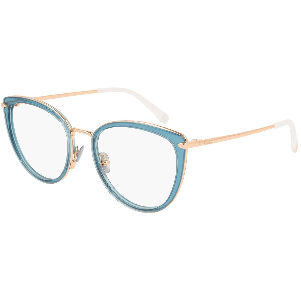 Pomellato Women's Sunglasses Spring Summer 2020 Blue Transparent Demo Lens Demo Lens Shiny PM0083O 001