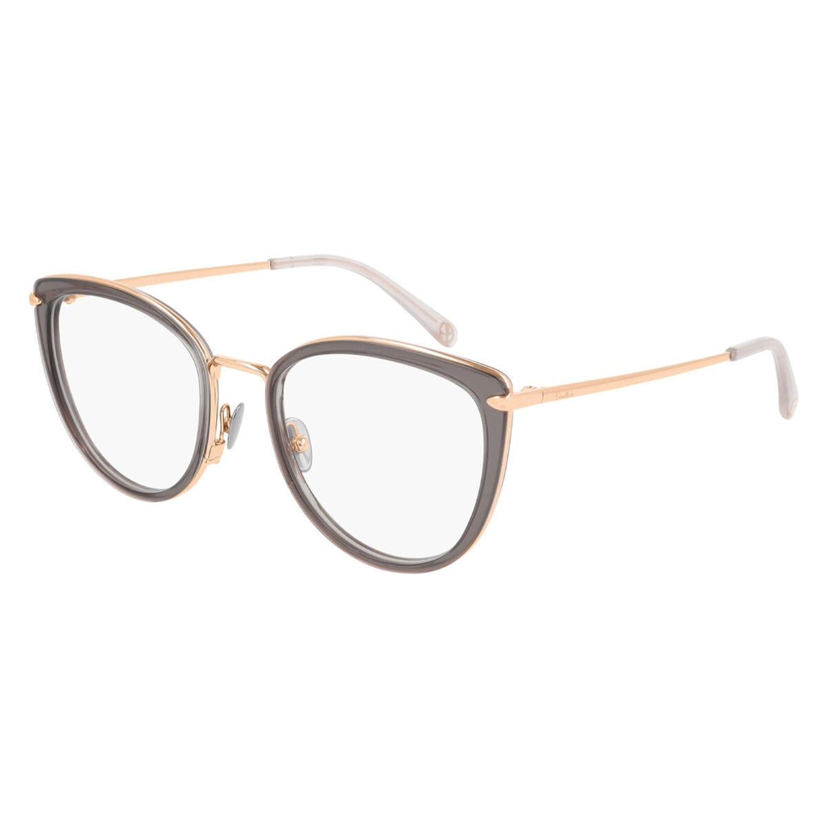 Pomellato Women's Sunglasses Spring Summer 2020 Grey Transparent Demo Lens Demo Lens Transparent PM0083O 004